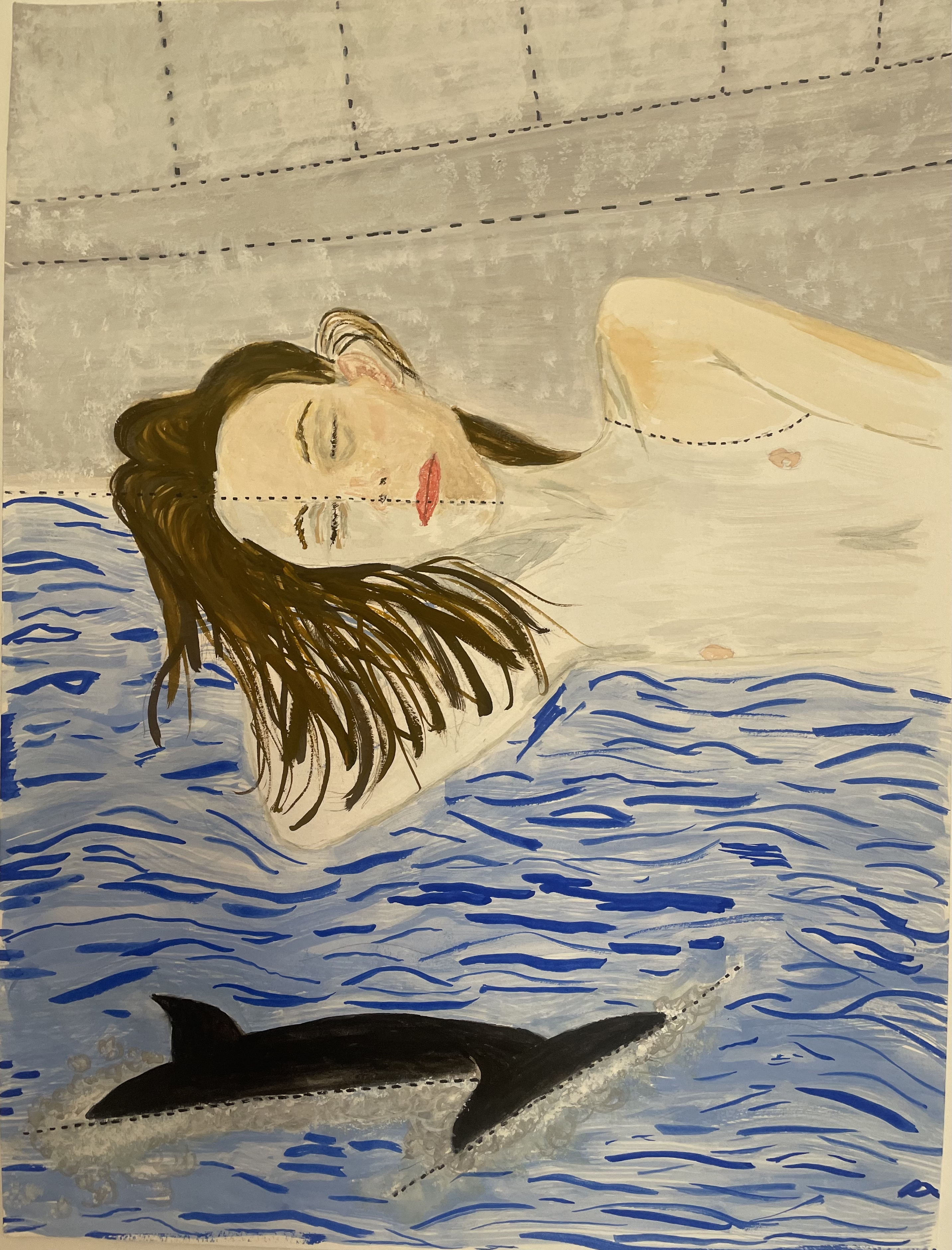 severed painting