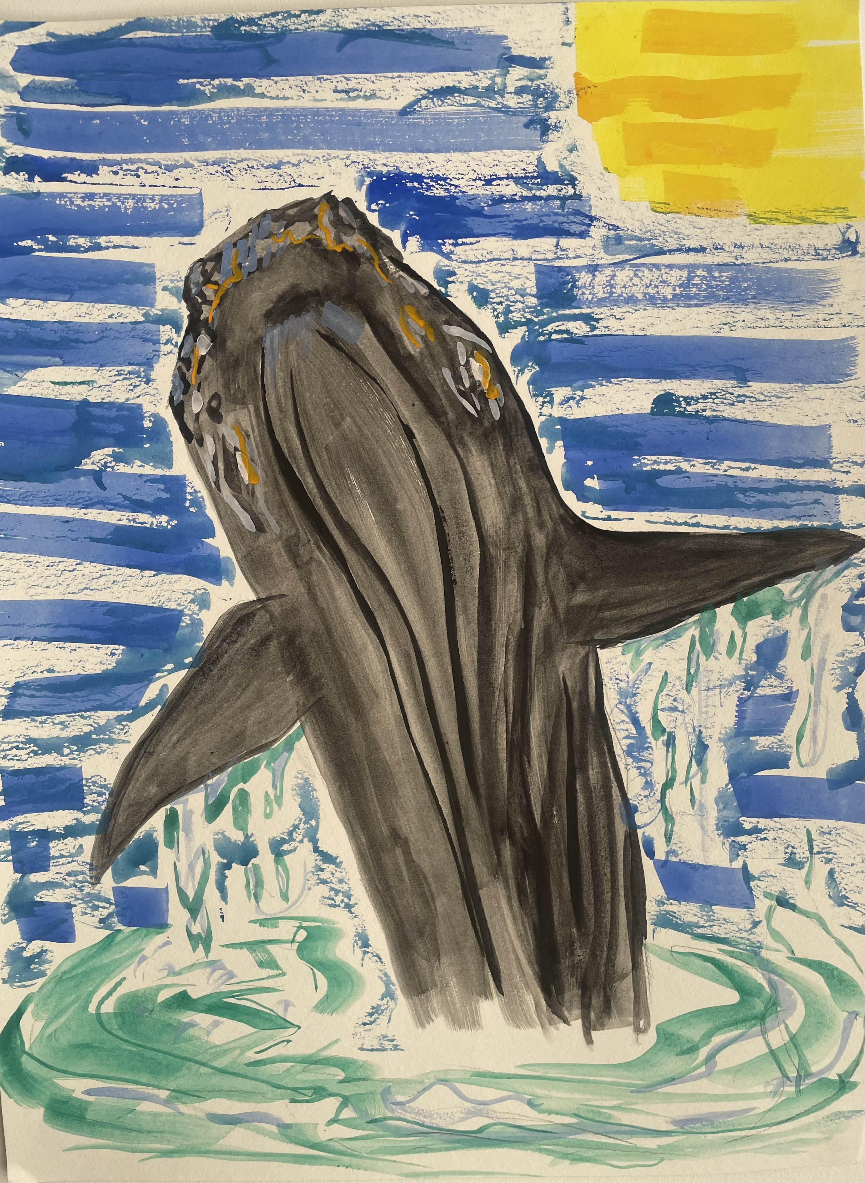 whale breach